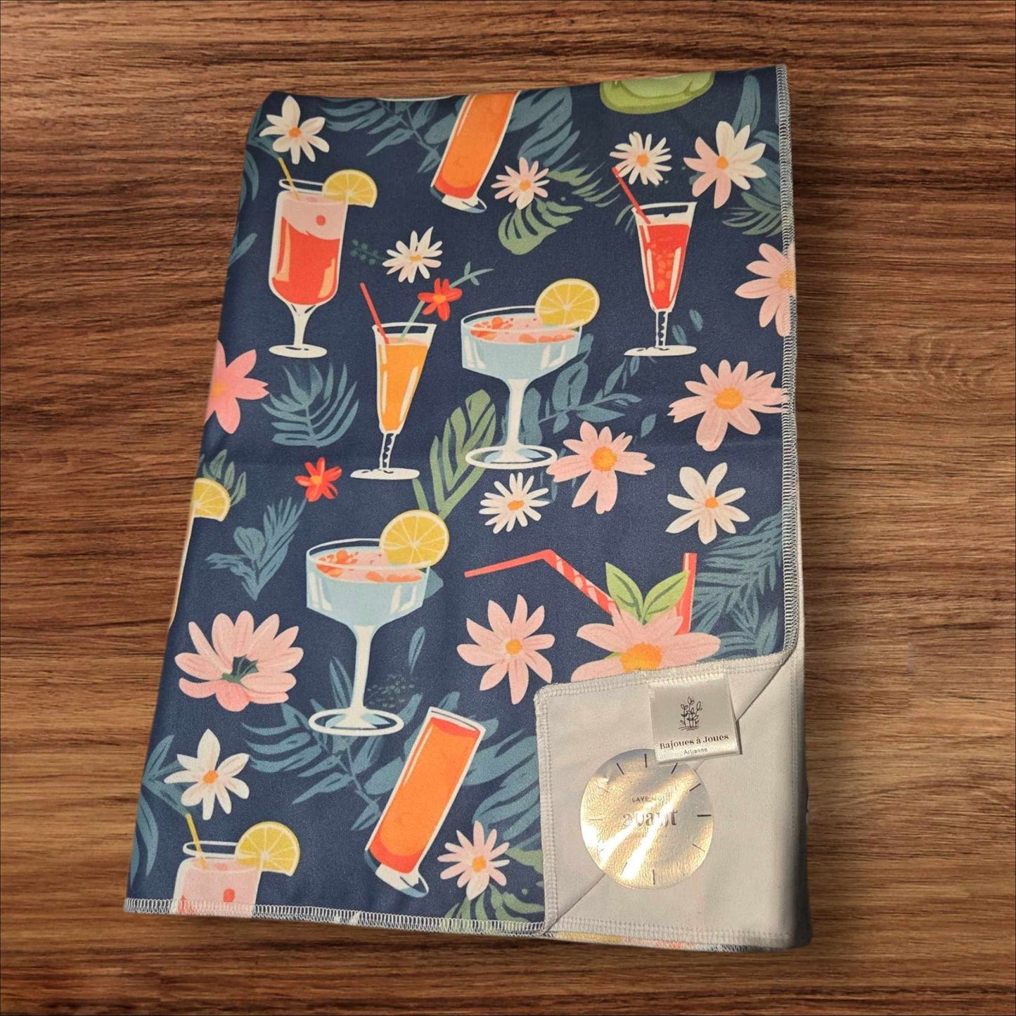 Linge a vaisselle- verre cocktail