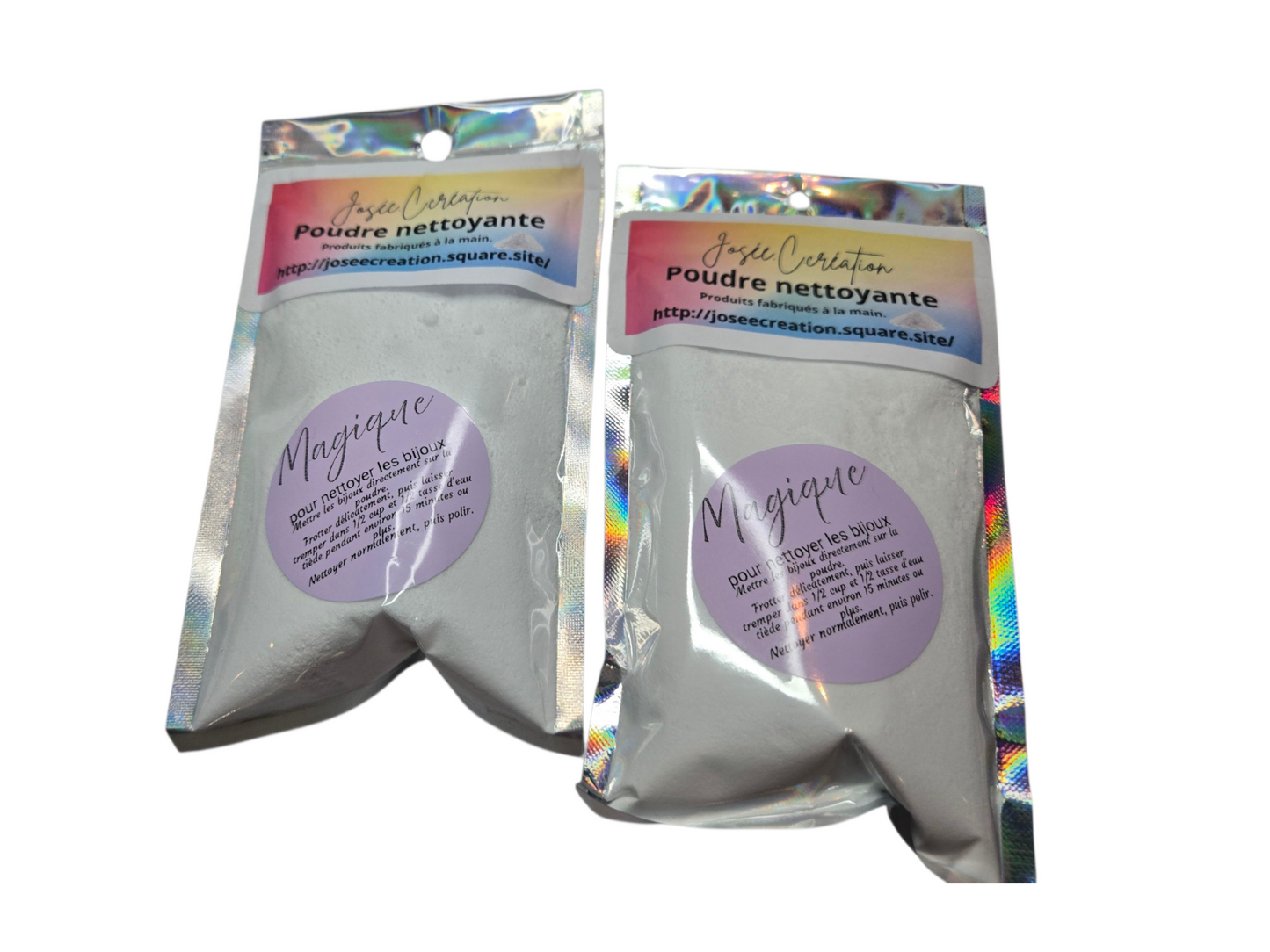 Poudre magique pour les bijoux (Josée Création)