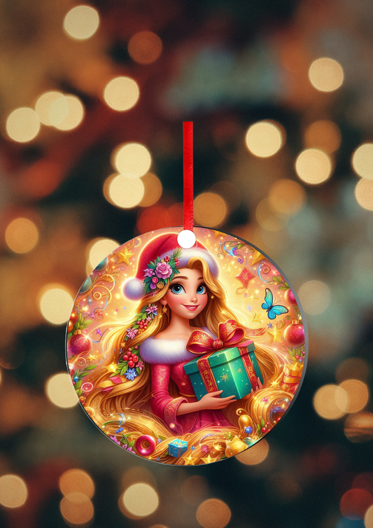 Boules de Noël  - Princesse