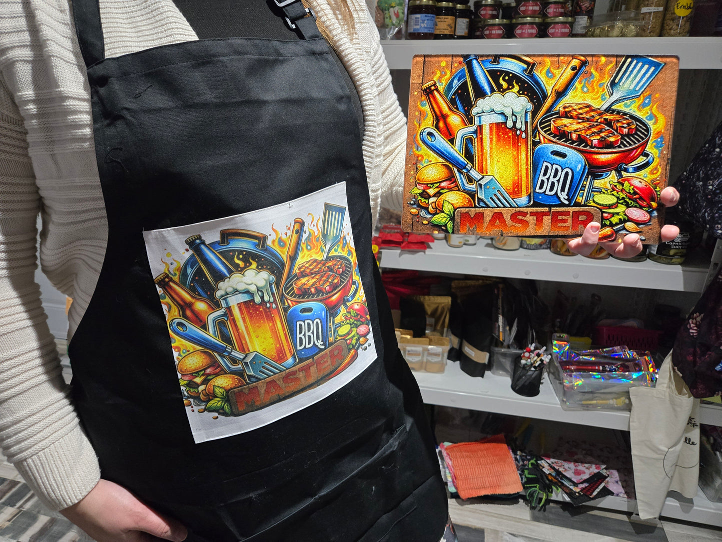 Ensemble Master chef (planche & tablier)