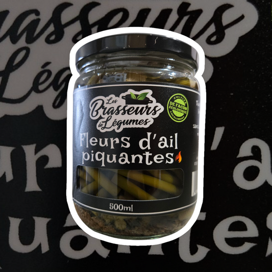 Fleurs d'ail piquantes