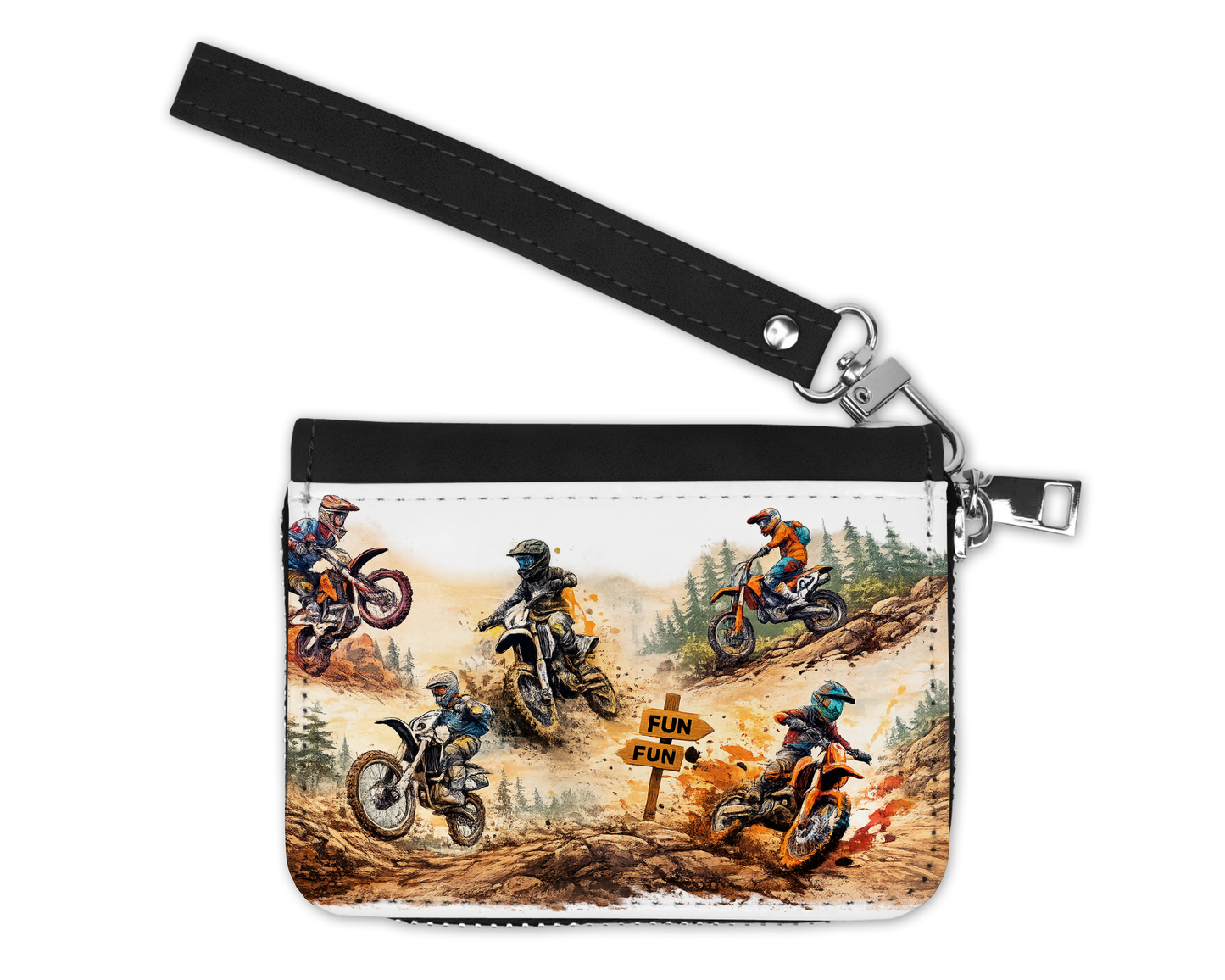 Petit Porte-Monnaie - Motocross