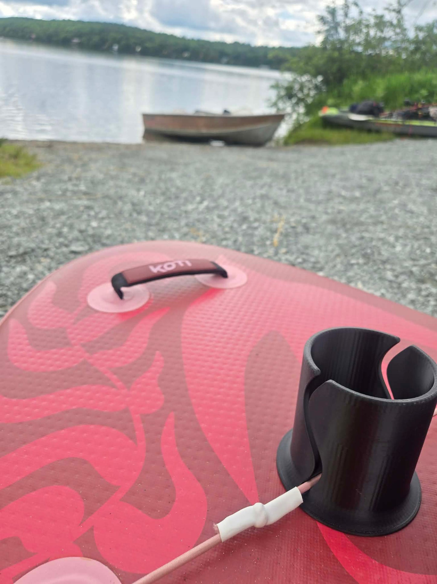 Support pour verre en paddle