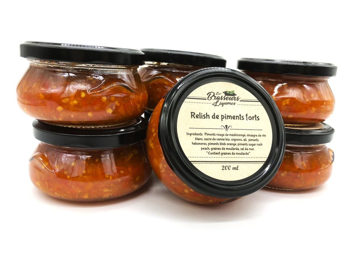 Relish piment fort