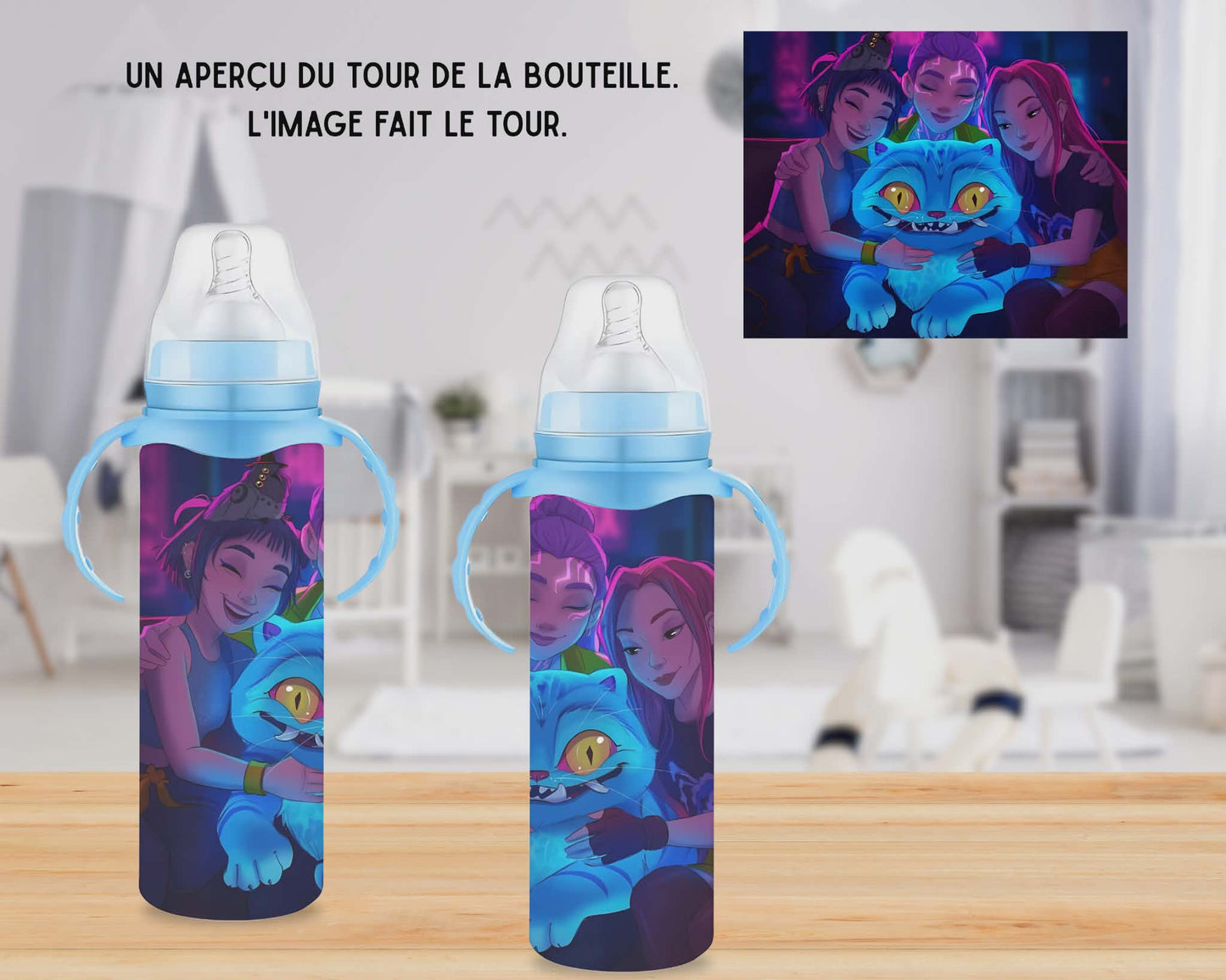 🍼 Biberons sublimé - Pop