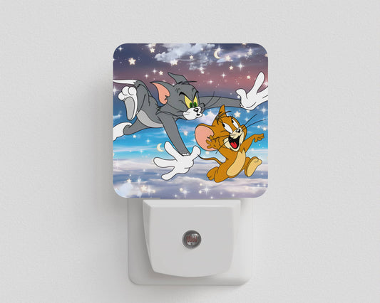 Veilleuse - chat et souris