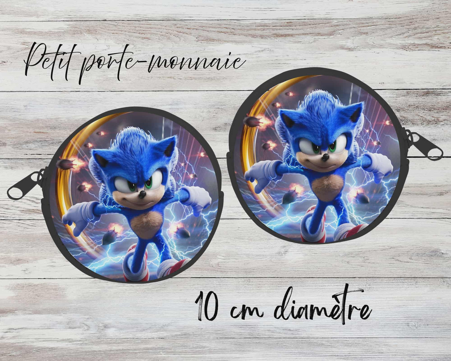 ✨ Petit porte-monnaie sublimé – personnage rapide