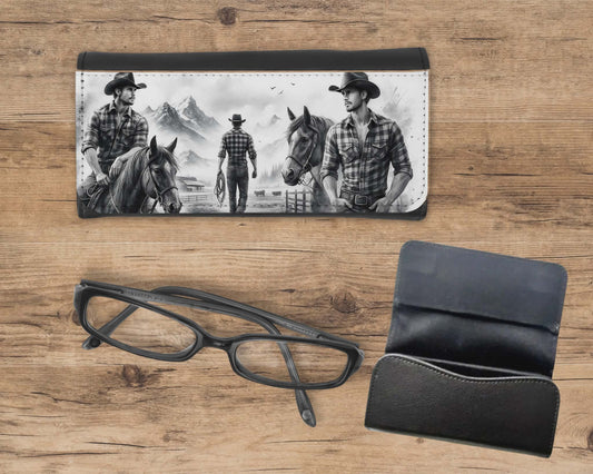 Étui à lunette - Cowboy