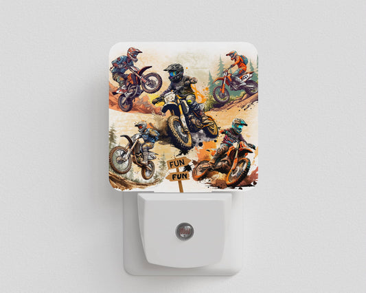 Veilleuse - motocross