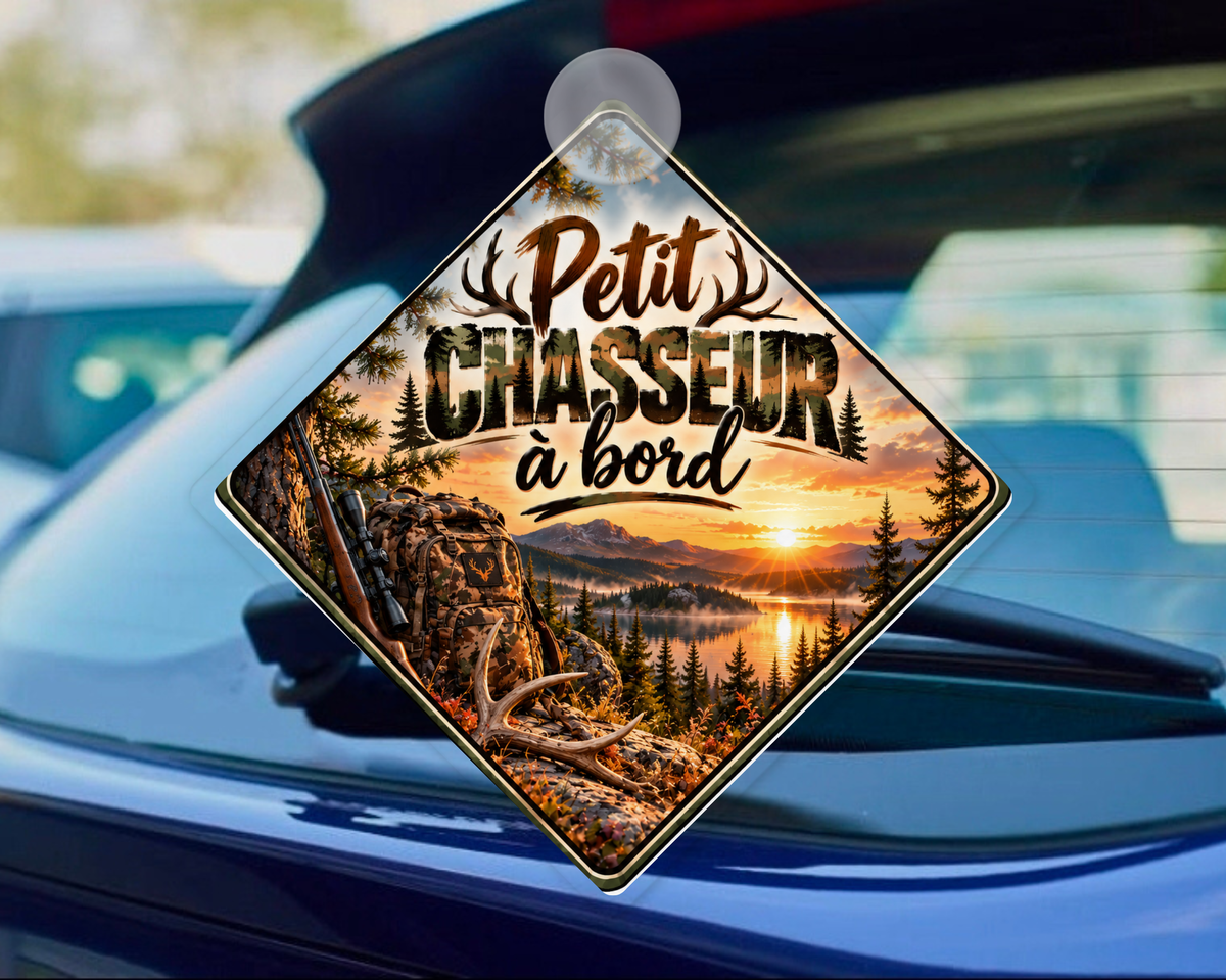 🚗👶 BÉBÉ À BORD – Chasseur