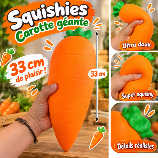 Squishies géant - CAROTTE