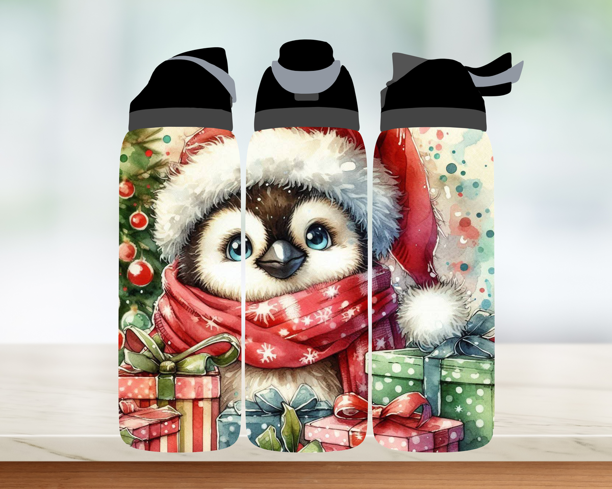 Bouteille style Owala 🎄 Collection d'hiver (24 OZ)