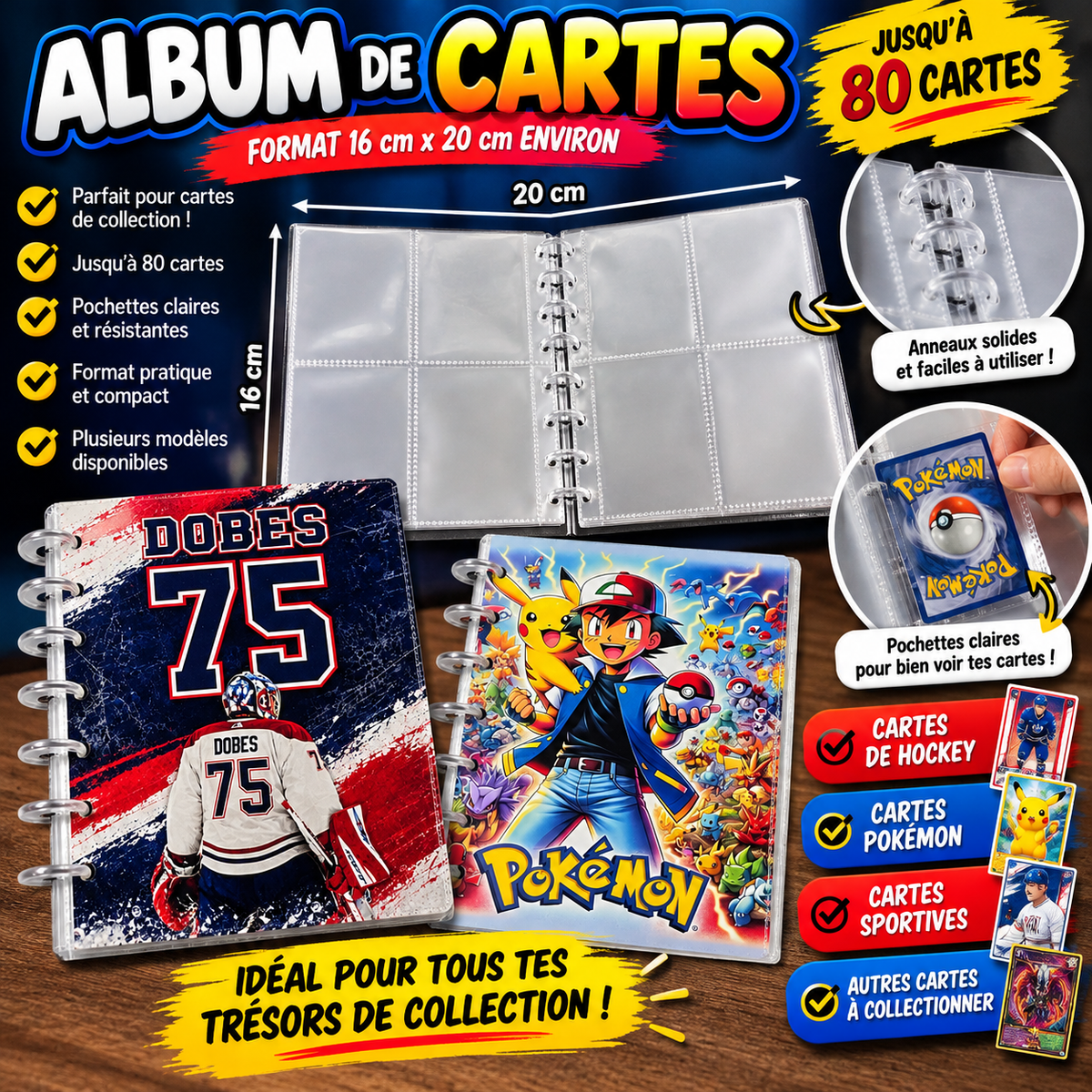 Album Carte à Collectionner