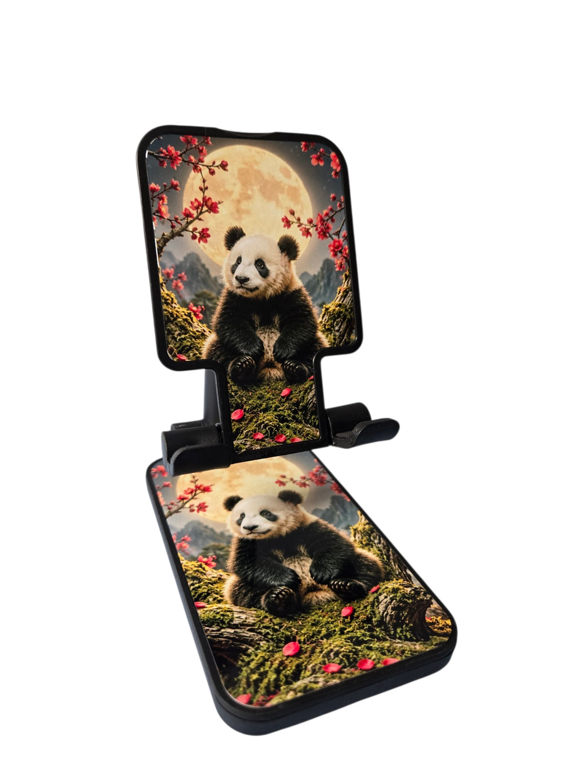 Support cellulaire sublimé - Panda Lune