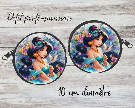 ✨ Petit porte-monnaie sublimé – princesse tapis
