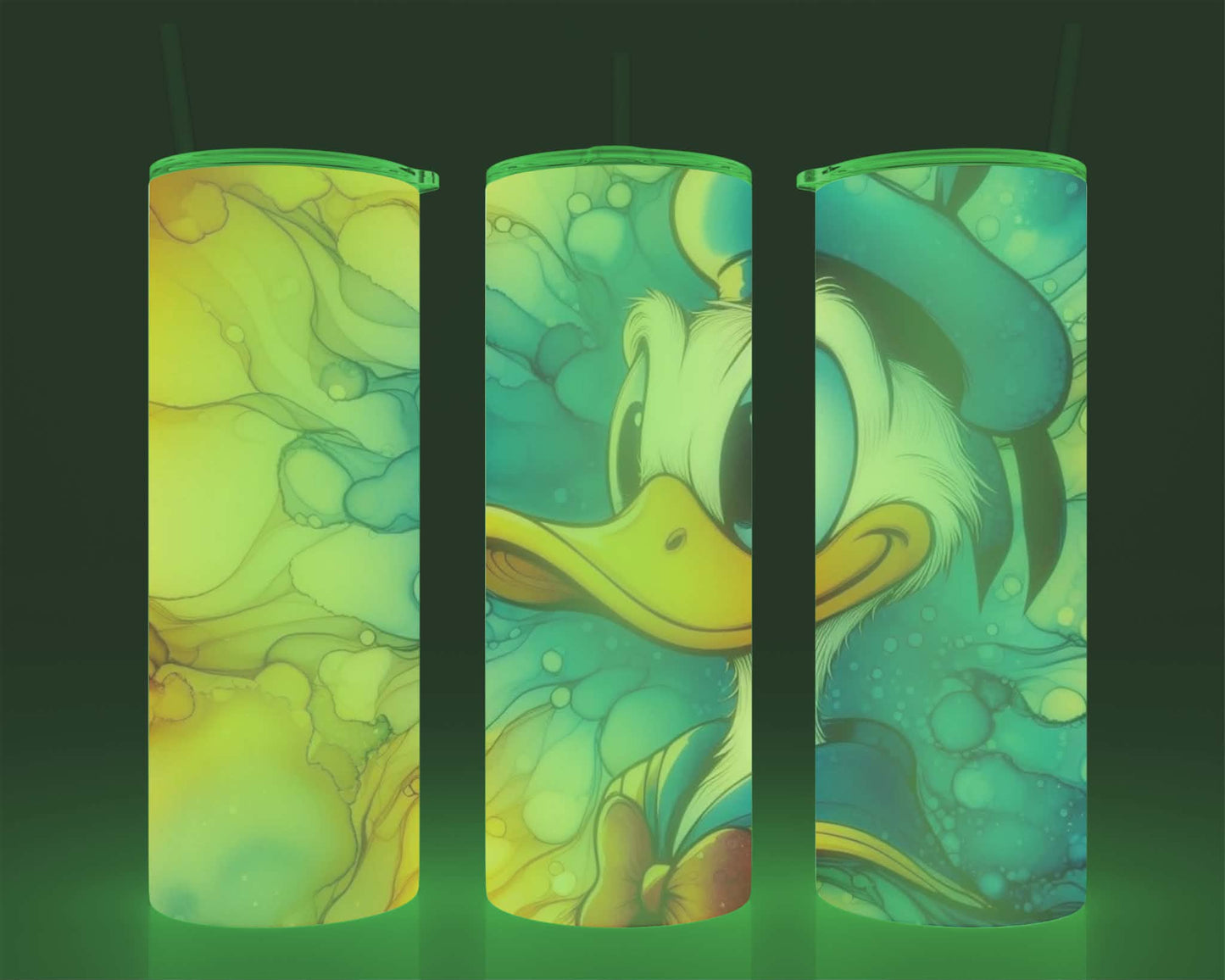 Verre isotherme -  (allume dans le noir) canard populaire