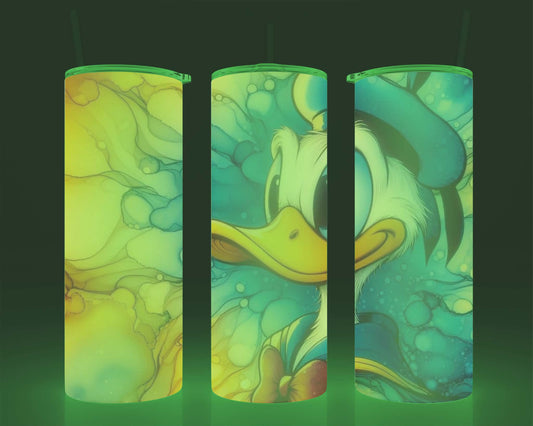 Verre isotherme -  (allume dans le noir) canard populaire