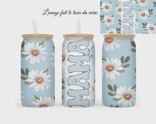 🥤 Verre givré sublimé – mama