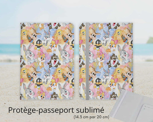 Protège-passeport sublimé - Personnage mignon