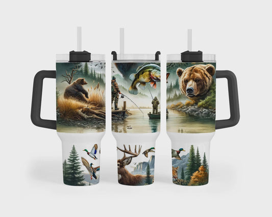 40 oz - Animaux de la nature