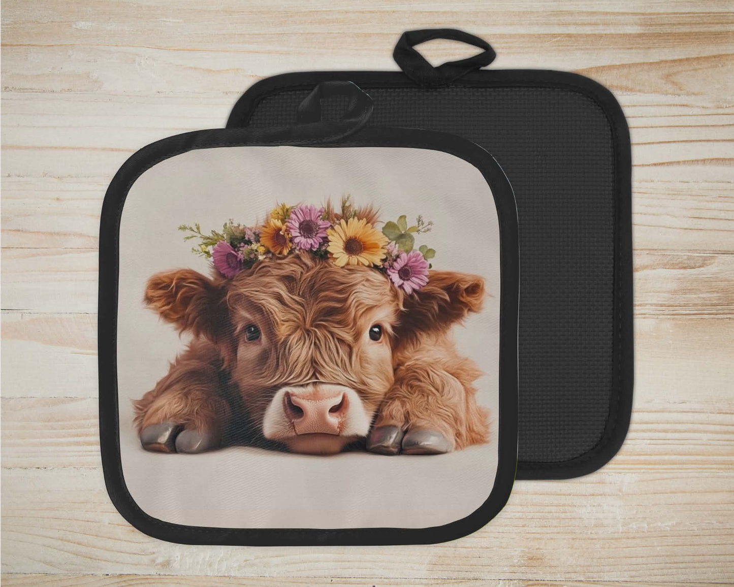 ✨️ Sous-plat sublimé - vache highland