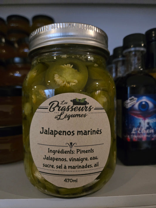 Jalapenos marinés