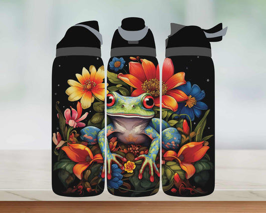 Bouteille style Owala - Grenouille