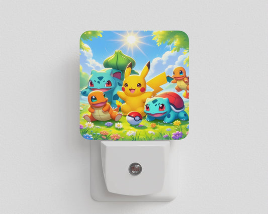 Veilleuse - personnages pouvoirs