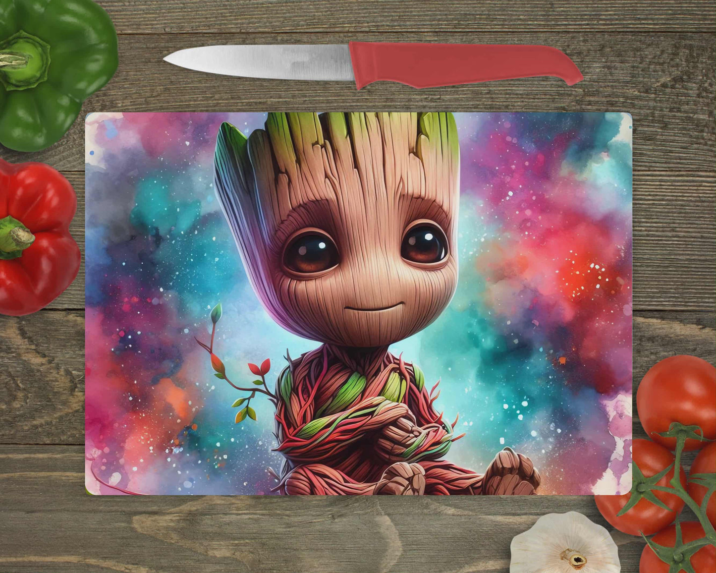 Planche de service - Personnage arbre