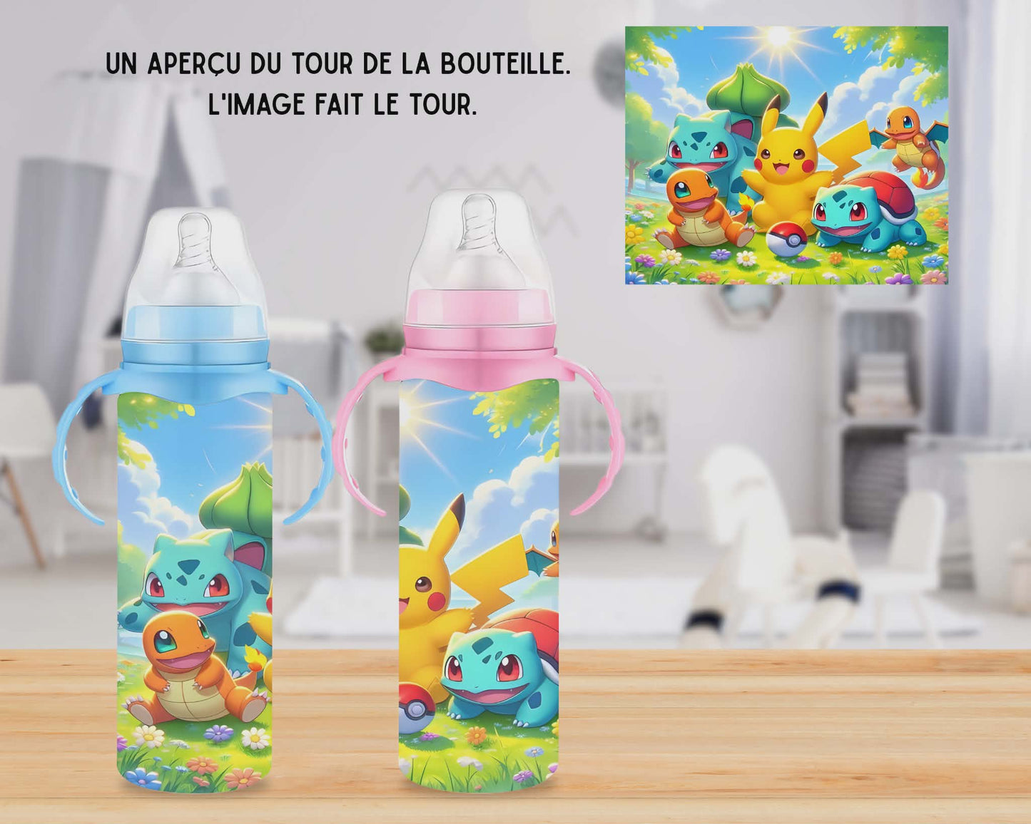 🍼 Biberons sublimé - Attrapez les tous v.2