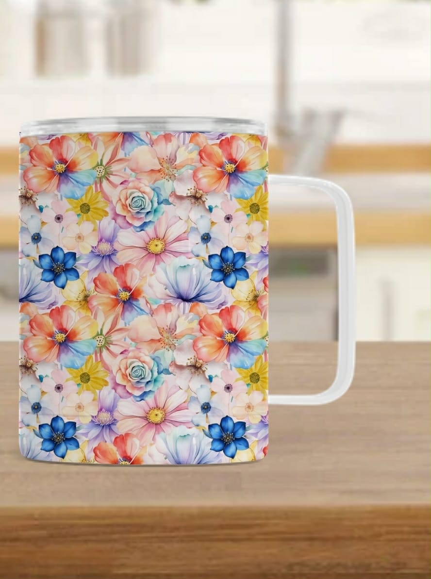 Tasse isotherme - Fleuris