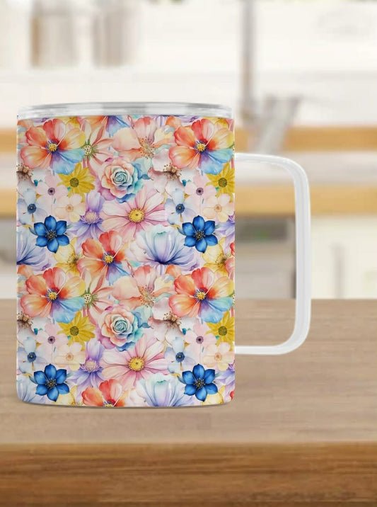 Tasse isotherme - Fleuris
