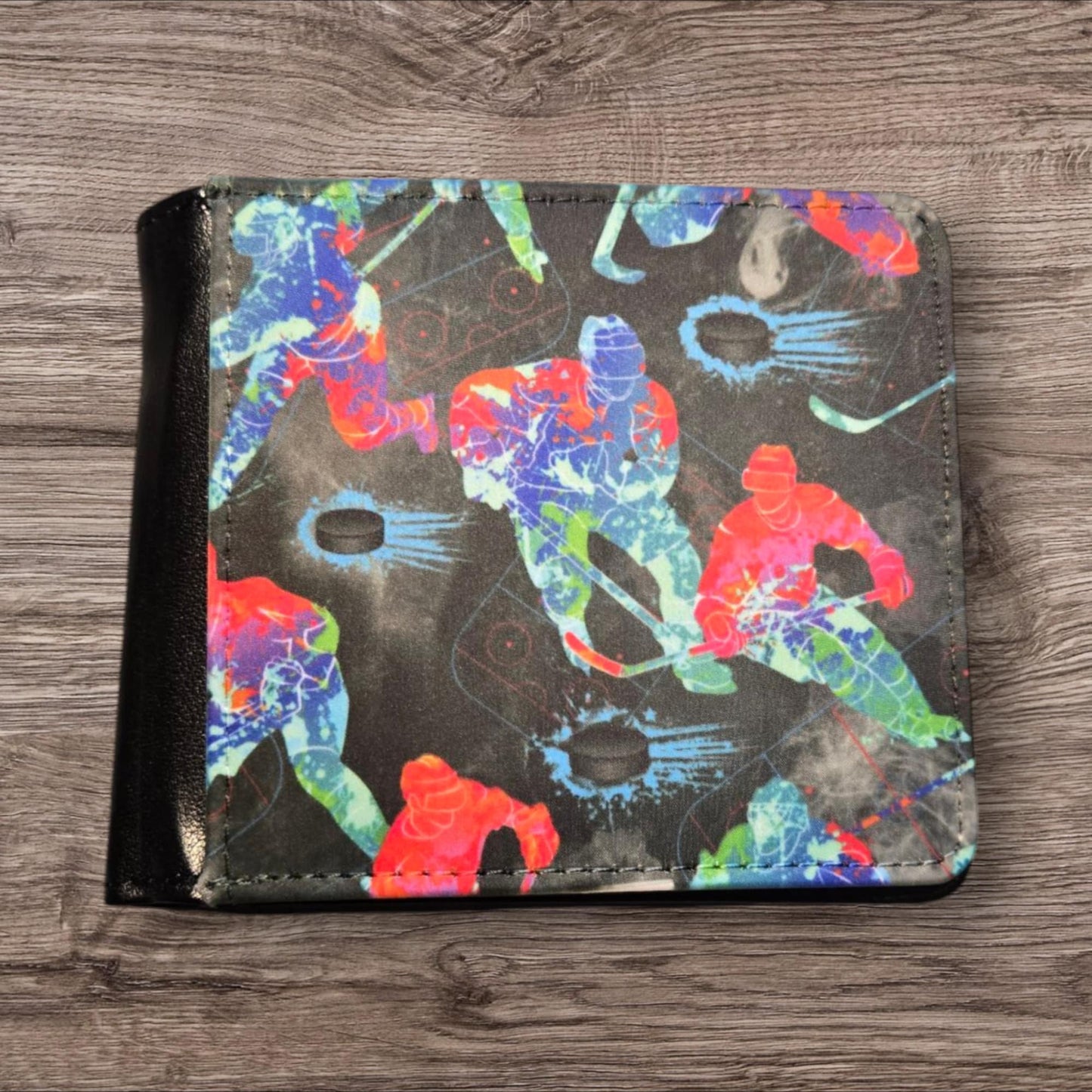 Porte-feuille - Hockey multicolore