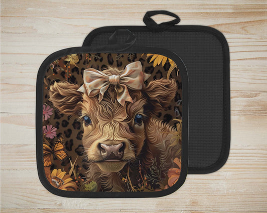 ✨️ Sous-plat sublimé - vache highland