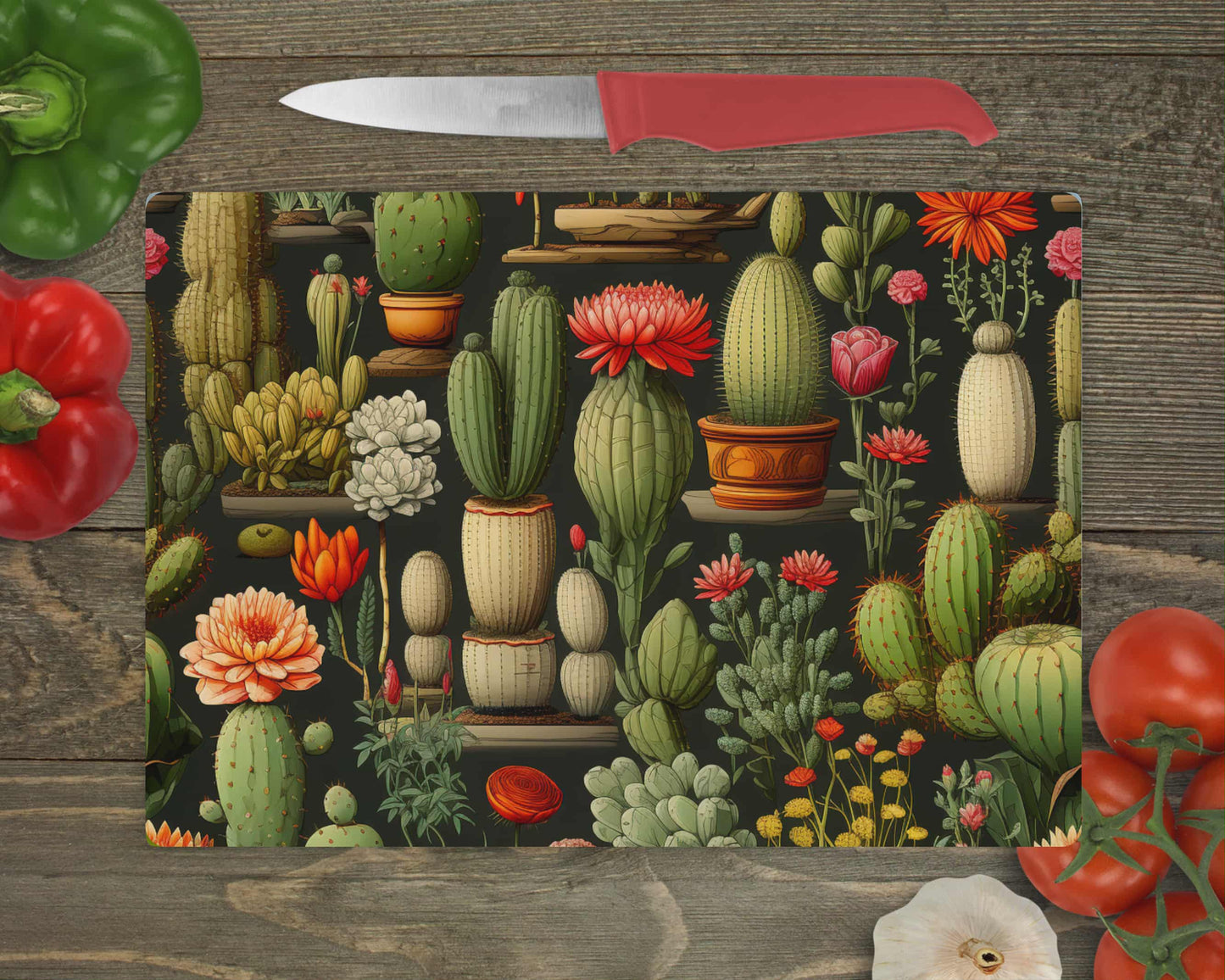 Planche de service - Cactus