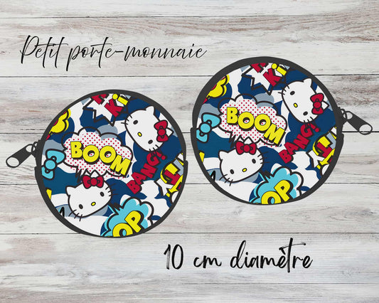 ✨ Petit porte-monnaie sublimé – personnage blanc 2