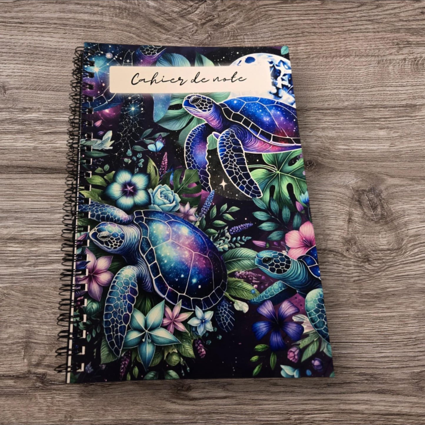 Cahier - tortue