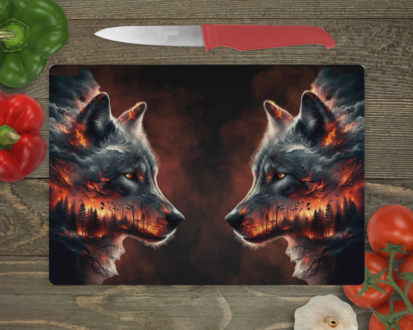 Planche de service - Loup