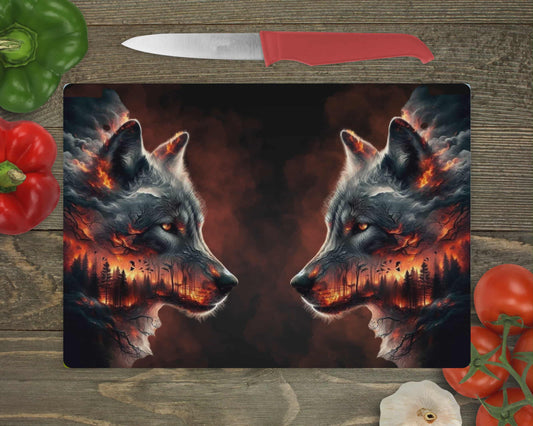 Planche de service - Loup