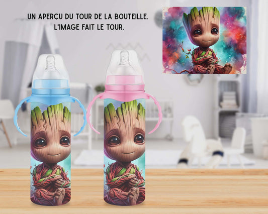 🍼 Biberons sublimé - Personnage arbre