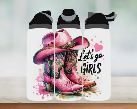 Bouteille style Owala - Botte Cowgirl