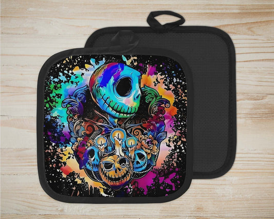 ✨️ Sous-plat sublimé - squelette multicolore