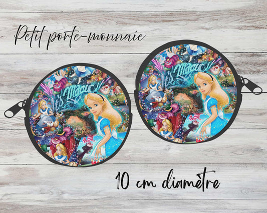 ✨ Petit porte-monnaie sublimé – pays des merveilles