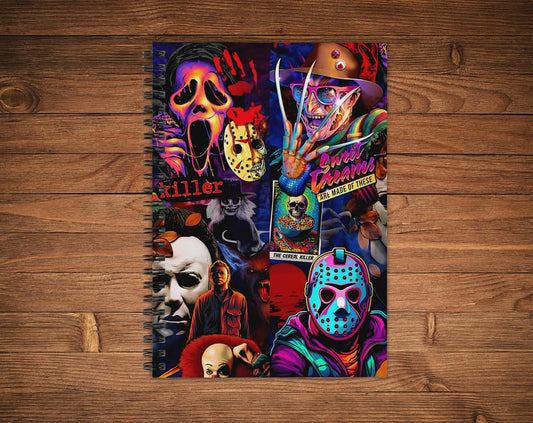 Cahier de notes - horreur