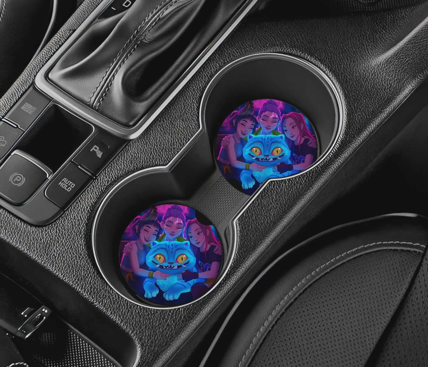 Sous-verre auto - pop