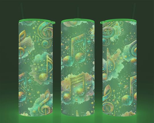 Verre isotherme -  (allume dans le noir) note musique