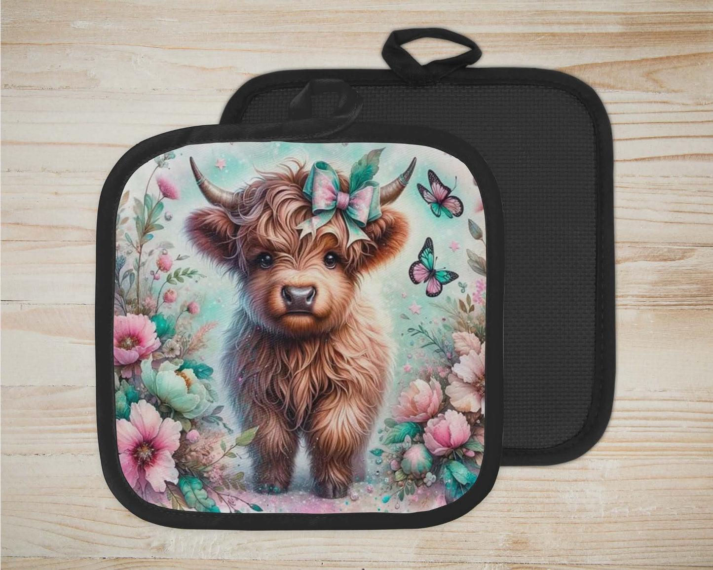 ✨️ Sous-plat sublimé - vache highland