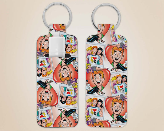 Porte-clé avec pochette - personnage BD