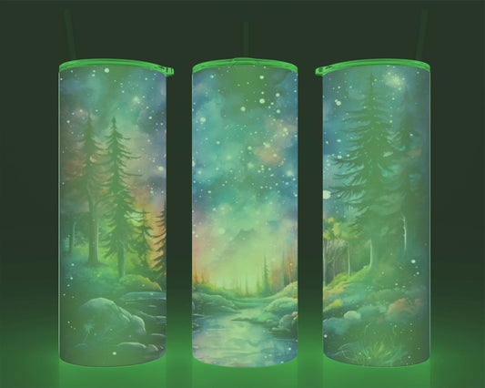 Verre isotherme -  (allume dans le noir) nature