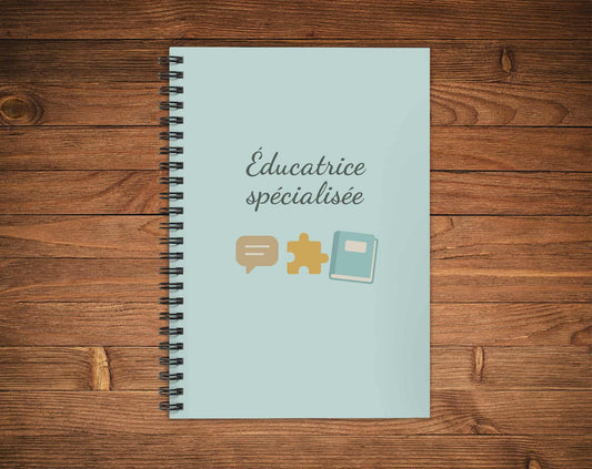 Cahier de notes - éducatrice spécialisée